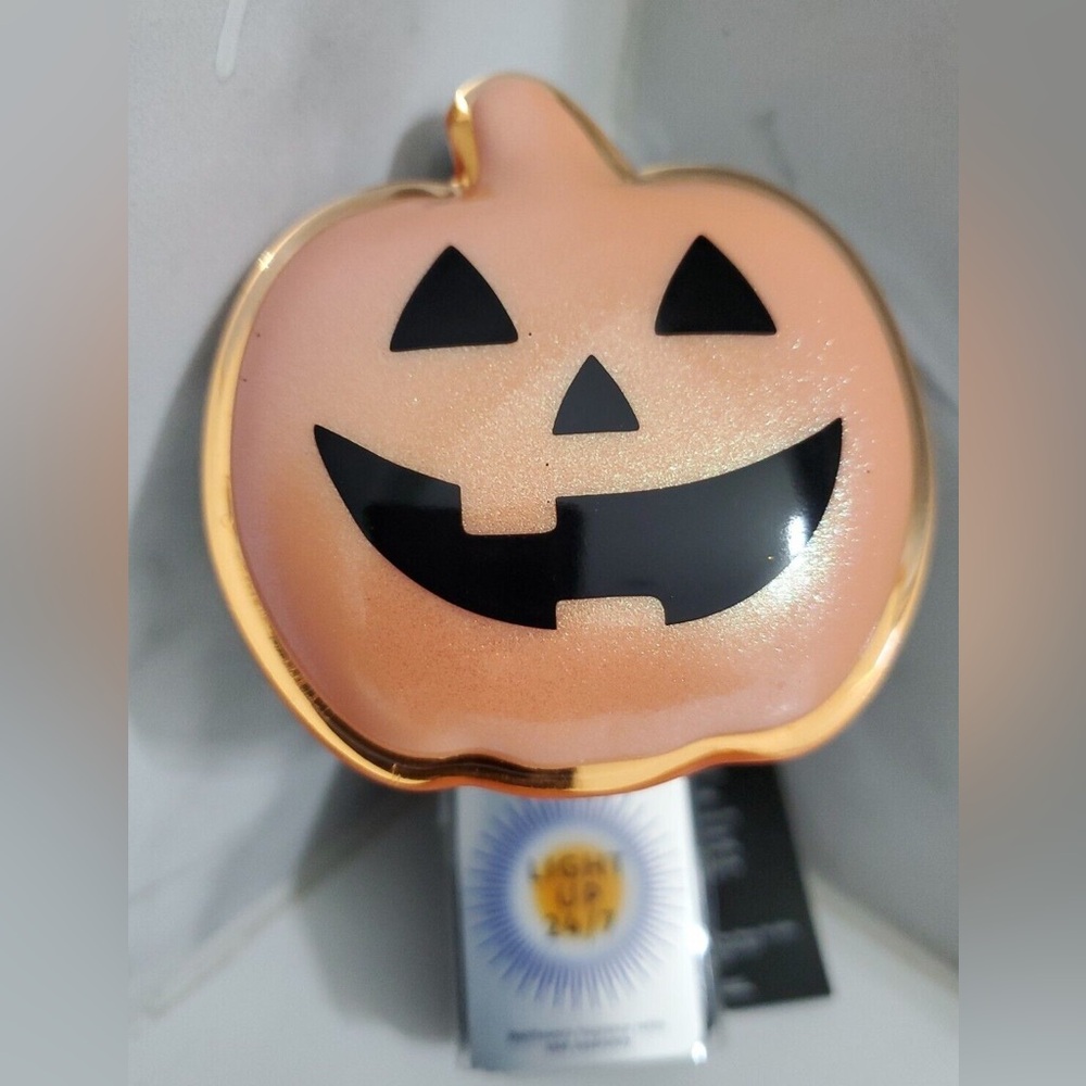 🎃 HALLOWEEN Glow JACK-O-LANTERN Pumpkin WALLFLOWER PLUG-IN: BATH & BODY WO… - Picture 8 of 9